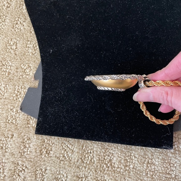 VINTAGE heart pendant necklace - Picture 6 of 6